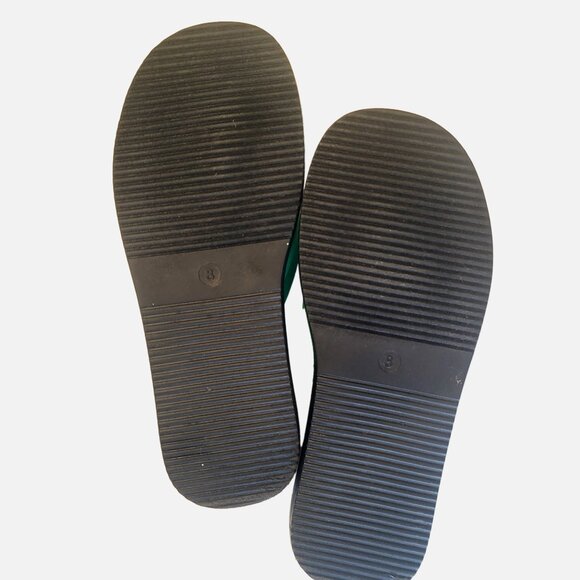 Liliana Green and Black Sandals - Size 8 - Picture 6 of 7